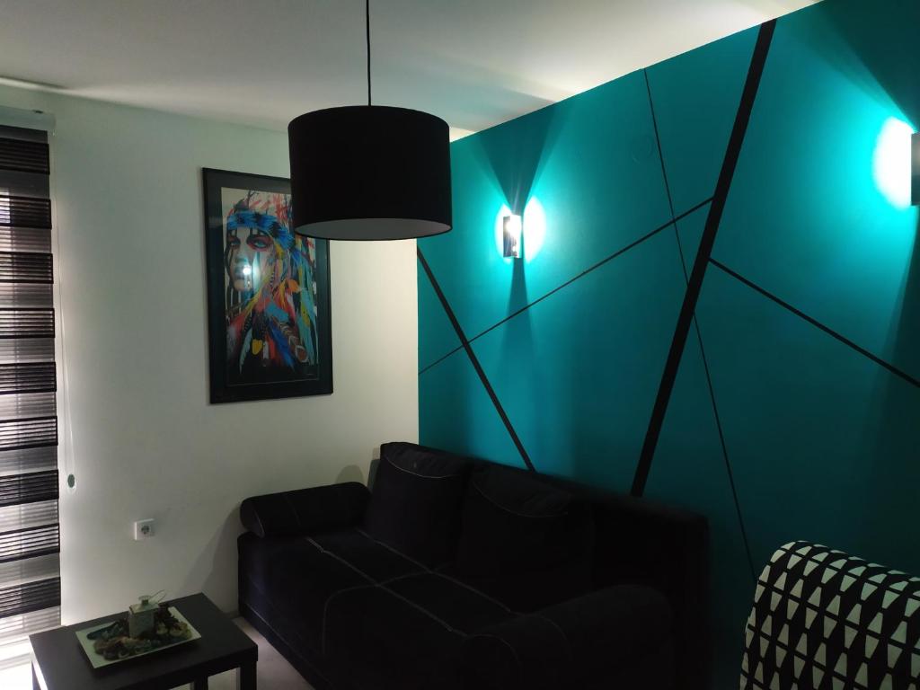 Posezení v ubytování Studio Triangle Divcibare