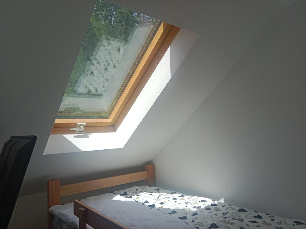 Postel nebo postele na pokoji v ubytování Vila Tutić Apartman 1 i Apartman 2