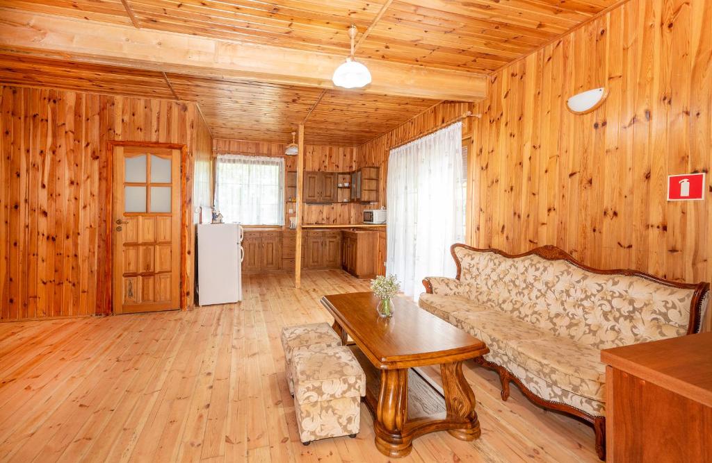 Kuchyň nebo kuchyňský kout v ubytování Gościniec Jędruś