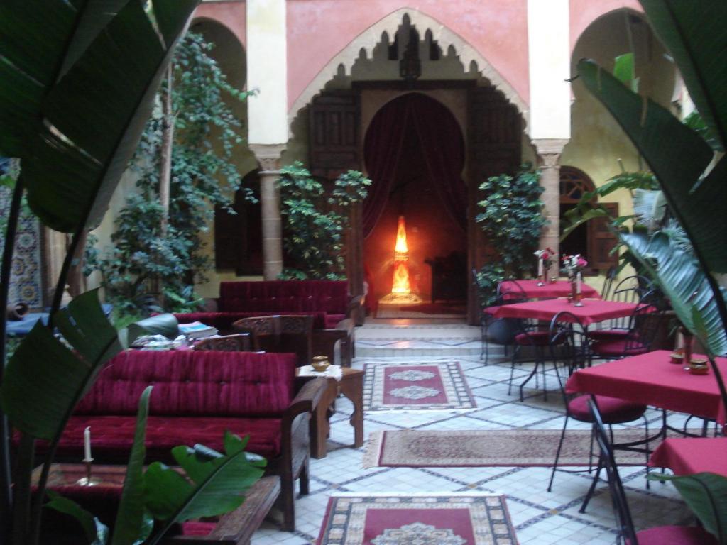 Area soggiorno di Riad Marlinea