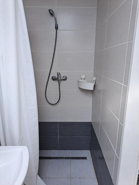 Koupelna v ubytování Apartmány Amália