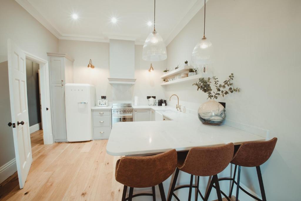 Kuchyň nebo kuchyňský kout v ubytování ch1 boutique stays