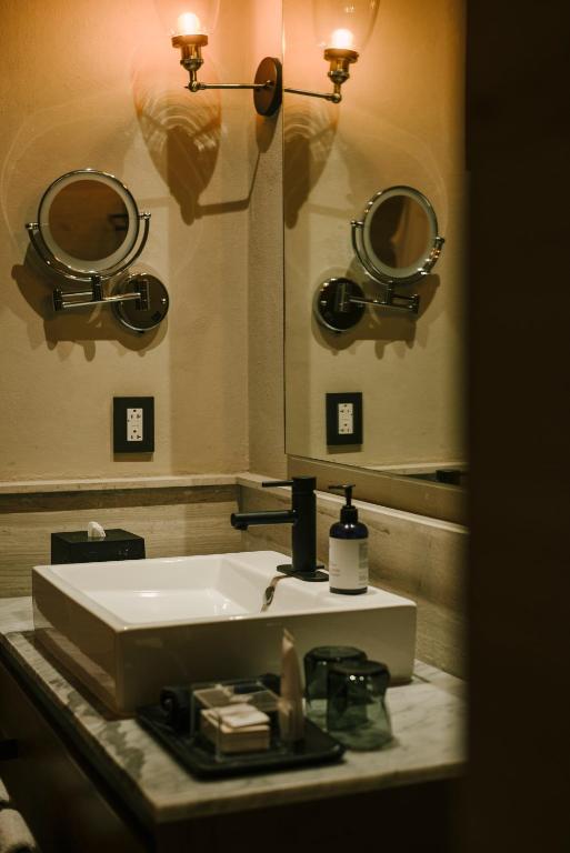 Koupelna v ubytování Hotel Apapacho Boutique
