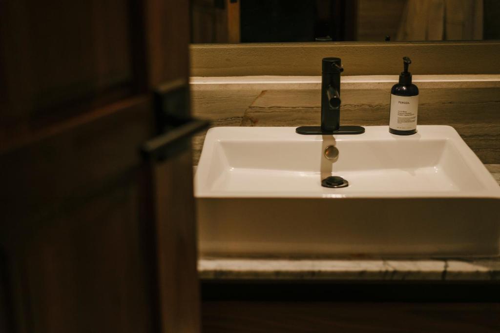 Koupelna v ubytování Hotel Apapacho Boutique