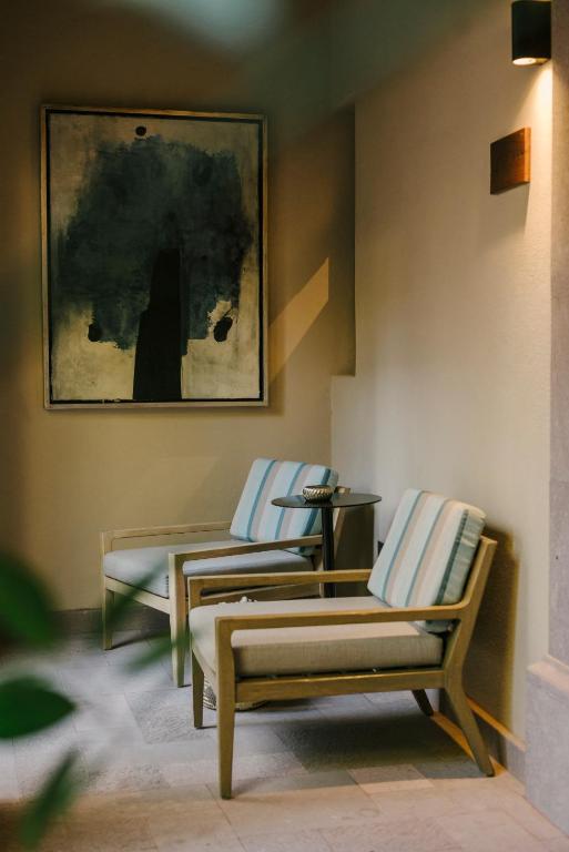 Posezení v ubytování Hotel Apapacho Boutique