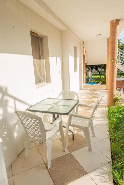 Patio nebo venkovní prostory v ubytování Apartmani Medovic