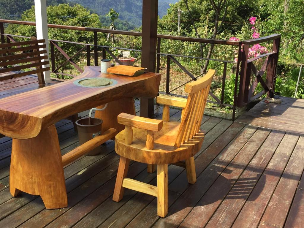Balkón nebo terasa v ubytování SunRise 23.5N B&B