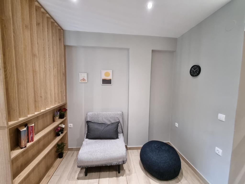 Posezení v ubytování Xanthi Studio Apartments