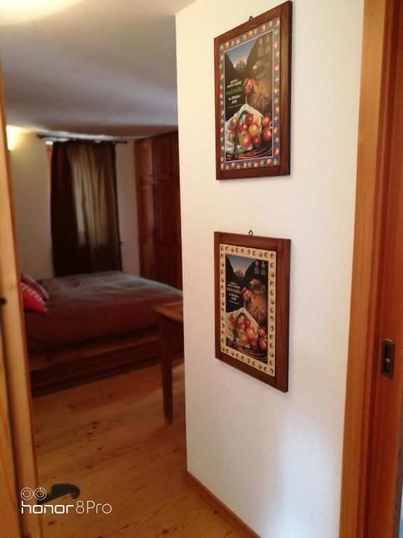 Postel nebo postele na pokoji v ubytování Agriturismo Au Jardin Fleuri