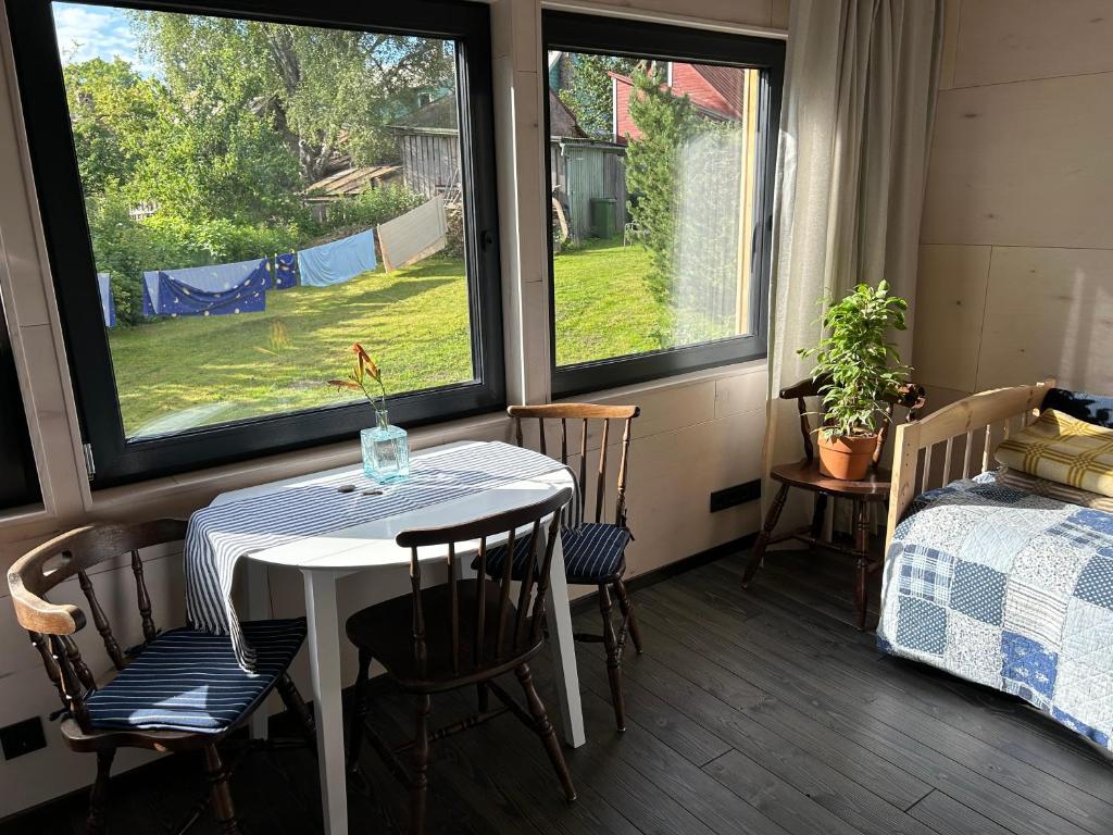 Postel nebo postele na pokoji v ubytování Riverside / Jõeääre