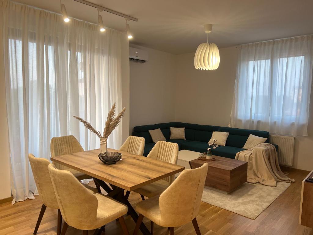 Posezení v ubytování Luxe Living