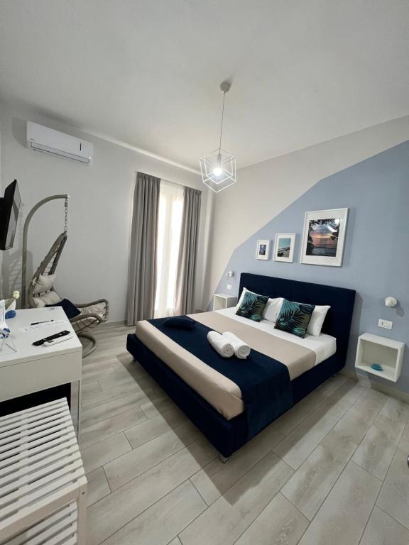 Postel nebo postele na pokoji v ubytování Bilateral B&B
