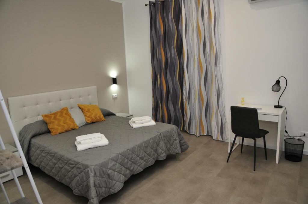 Postel nebo postele na pokoji v ubytování Kamome Rooms