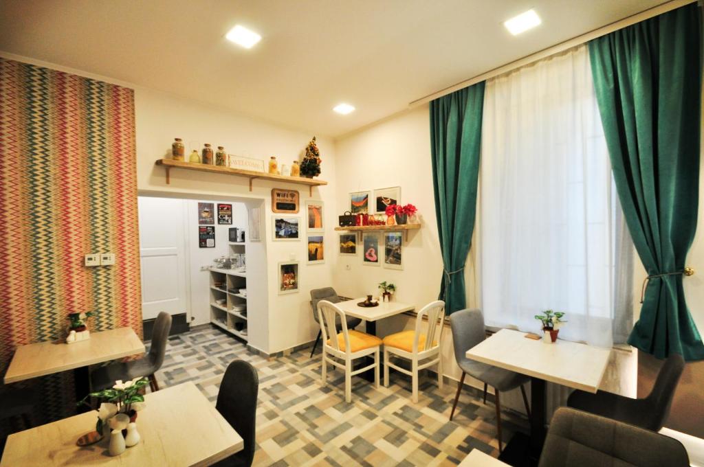 Posezení v ubytování Heritage Hotel Petrakija