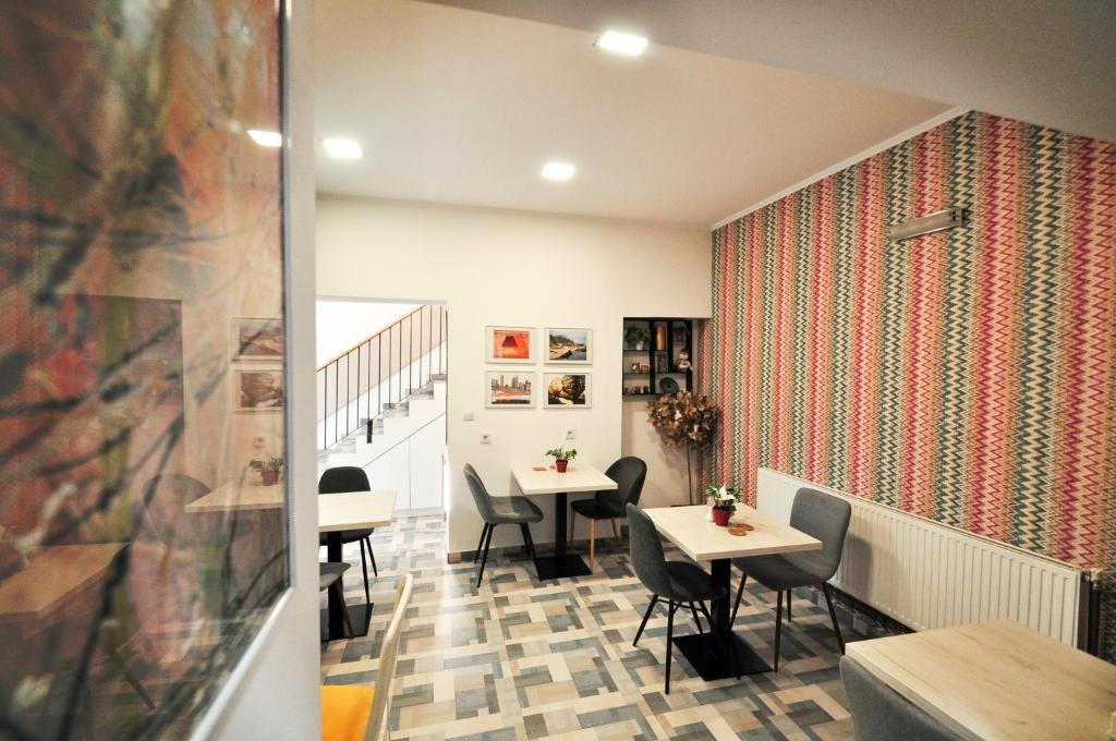 Posezení v ubytování Heritage Hotel Petrakija