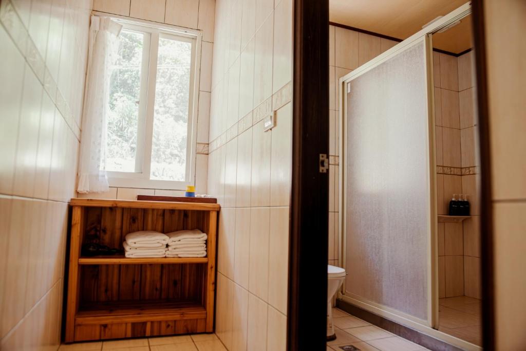 Koupelna v ubytování Rong Yuan Gu Homestay