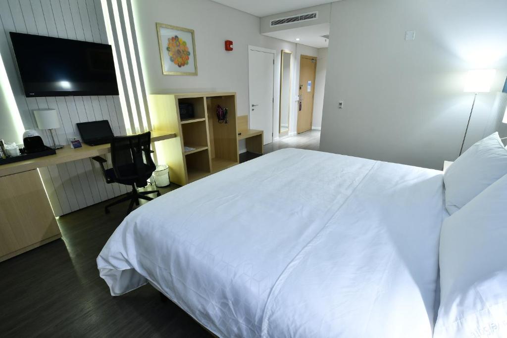 Postel nebo postele na pokoji v ubytování Holiday Inn Express Asuncion Aviadores by IHG