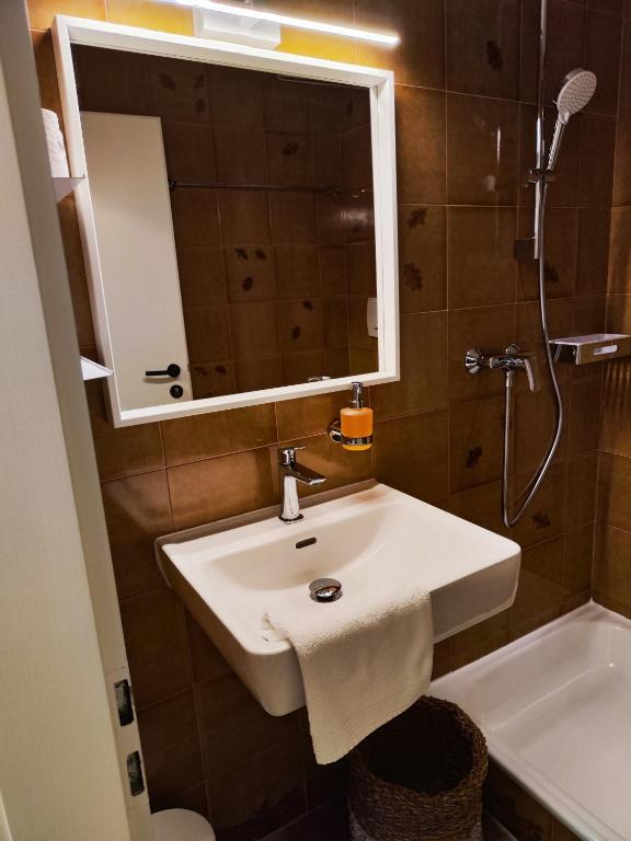 Koupelna v ubytování Apartment 401