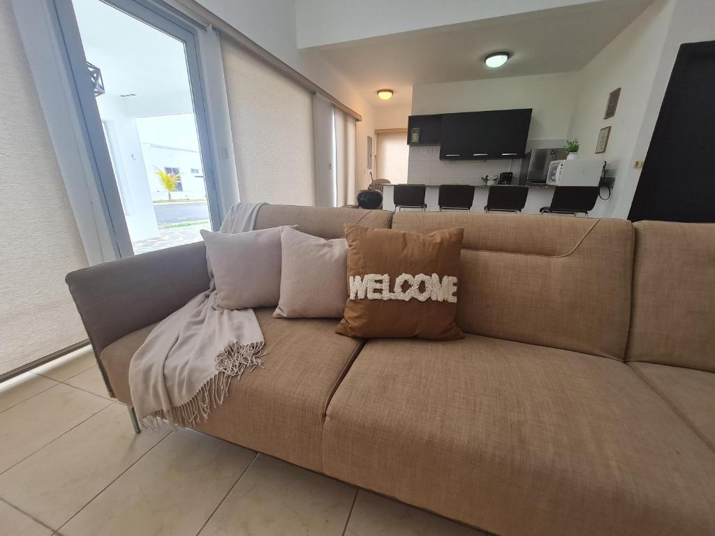 Posezení v ubytování Relajante villa cerca de la playa