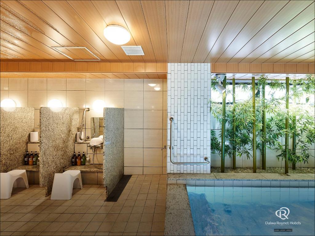 Koupelna v ubytování Daiwa Roynet Hotel Nagoya Fushimi