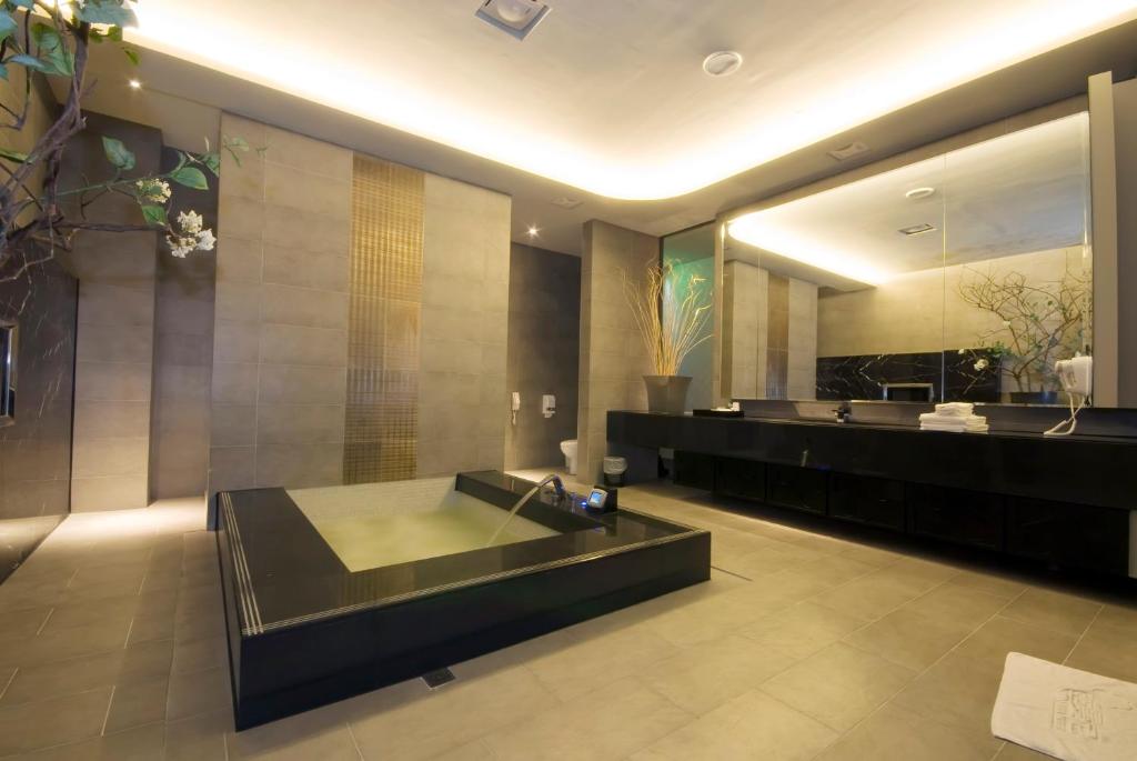Posezení v ubytování Harport Motel