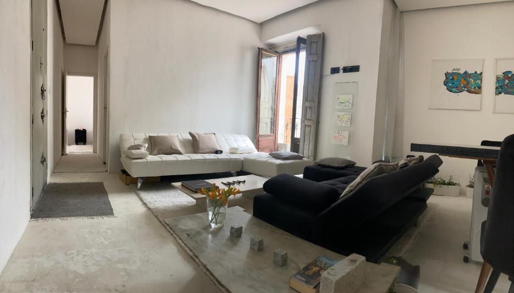 Posezení v ubytování Apartamento M-2