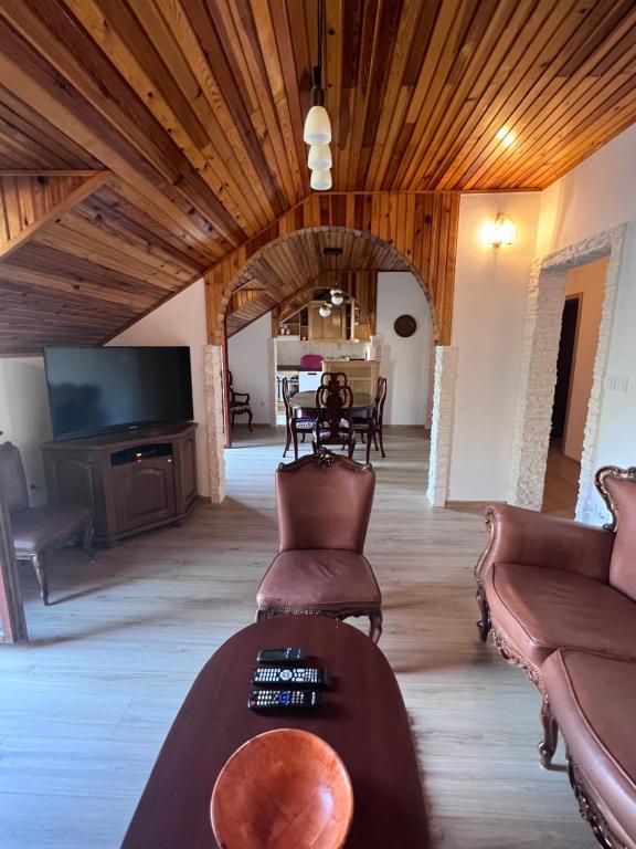 Posezení v ubytování Villa SeaWiev