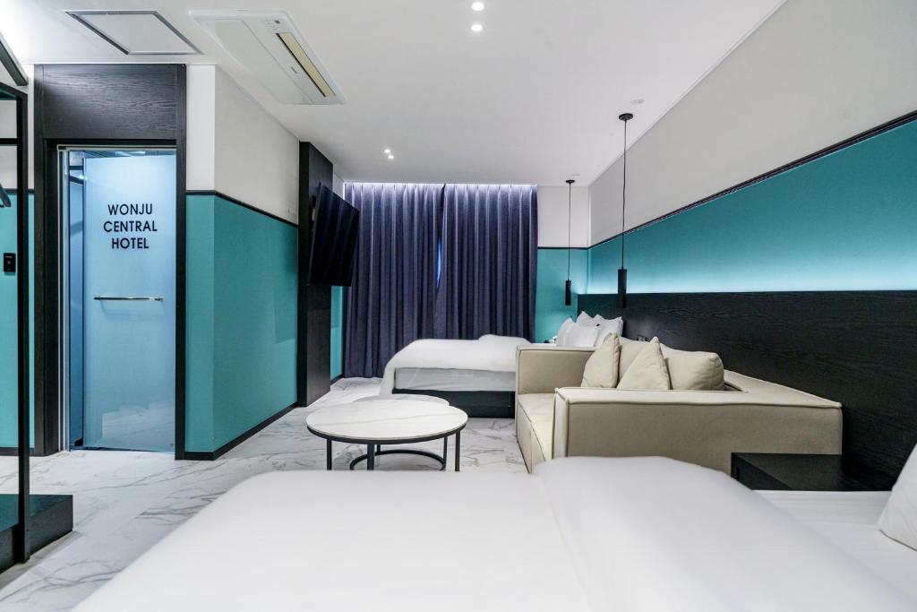 Posezení v ubytování Wonju Central Hotel
