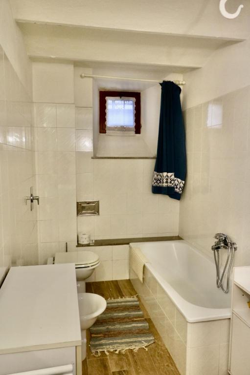 Koupelna v ubytování Casa di Carla