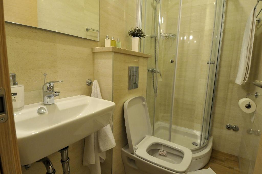 Kúpeľňa v ubytovaní Casa Milolaza