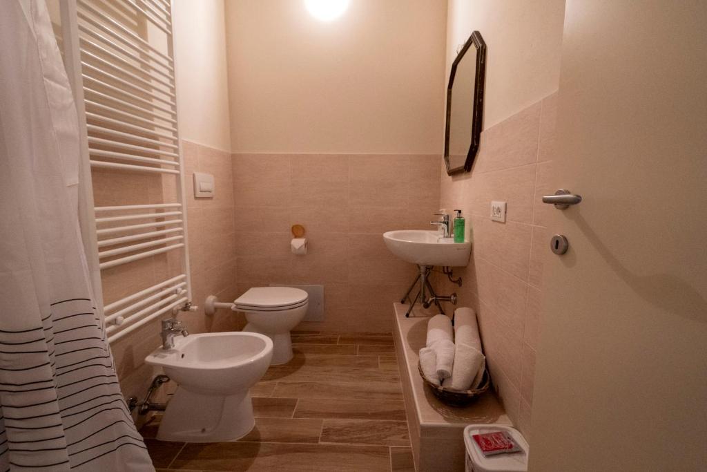 Koupelna v ubytování Corte Volpe Home