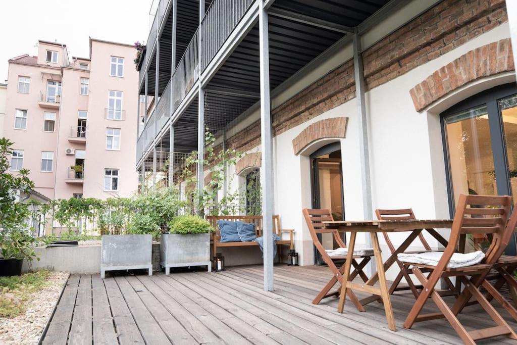 Balkón nebo terasa v ubytování Central Park Apartments - Terrace