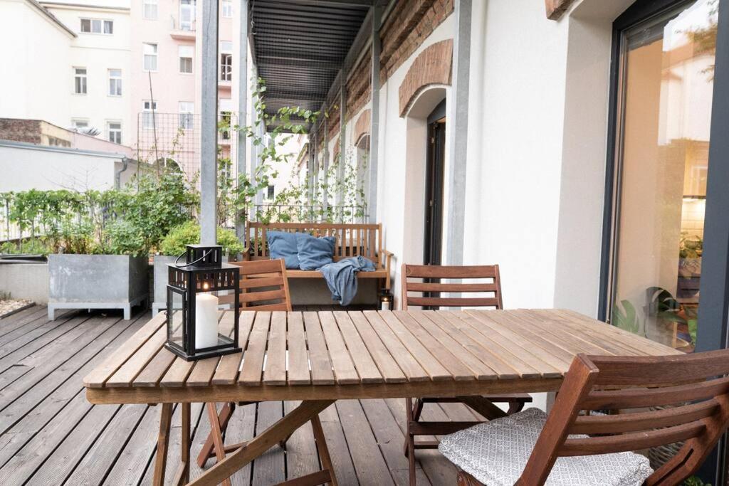 Balkón nebo terasa v ubytování Central Park Apartments - Terrace