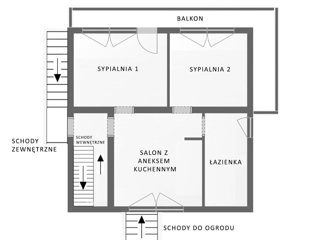 Lech Sport Apartamenty - Two-Bedroom House