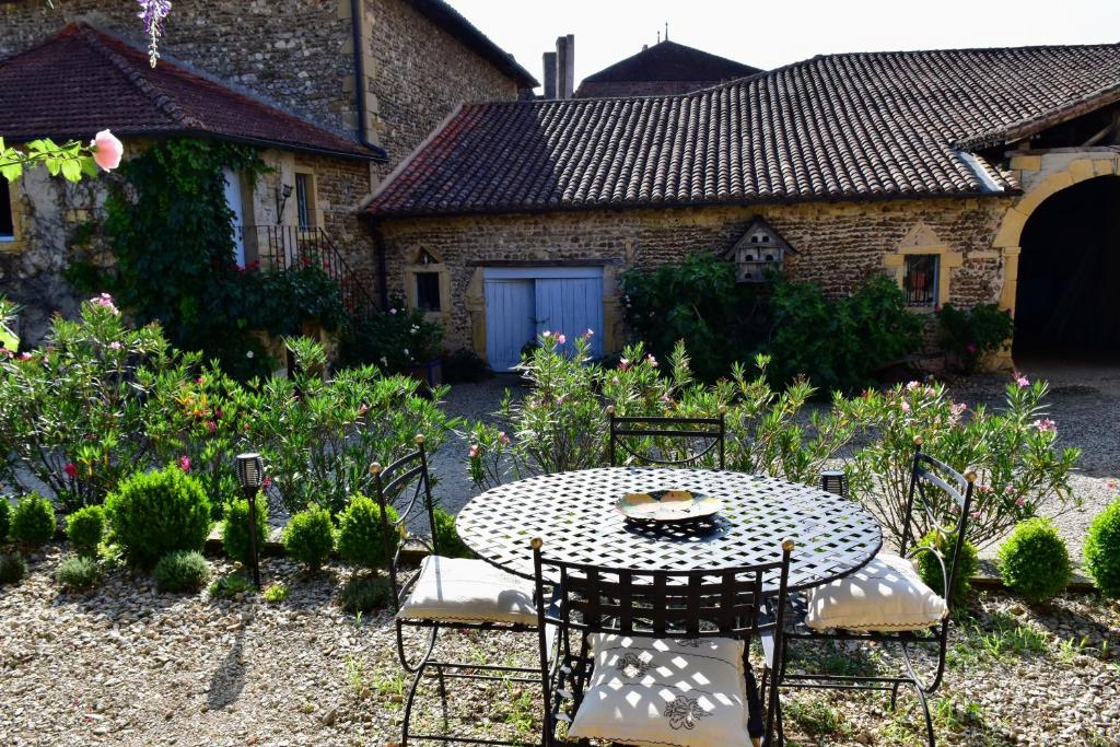 Zahrada ubytování Manoir de Malfarat
