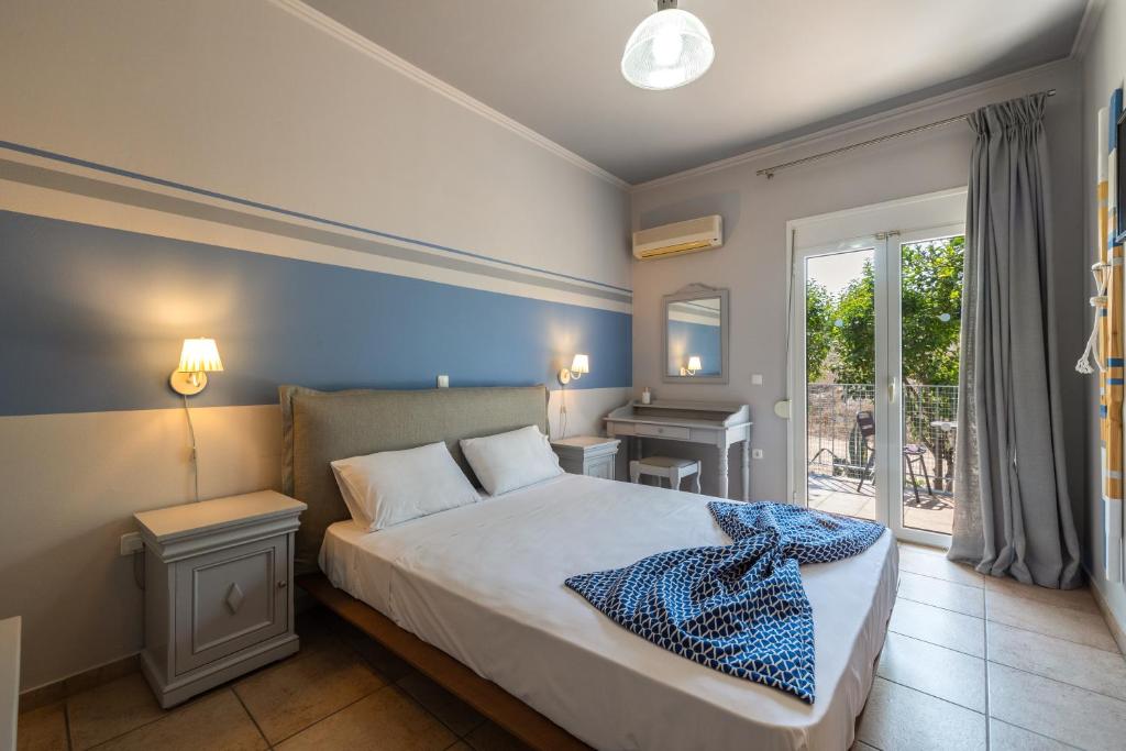 Posezení v ubytování Pelagos Apartments