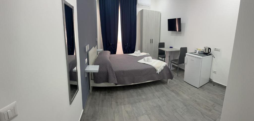 Postel nebo postele na pokoji v ubytování Anyma Home