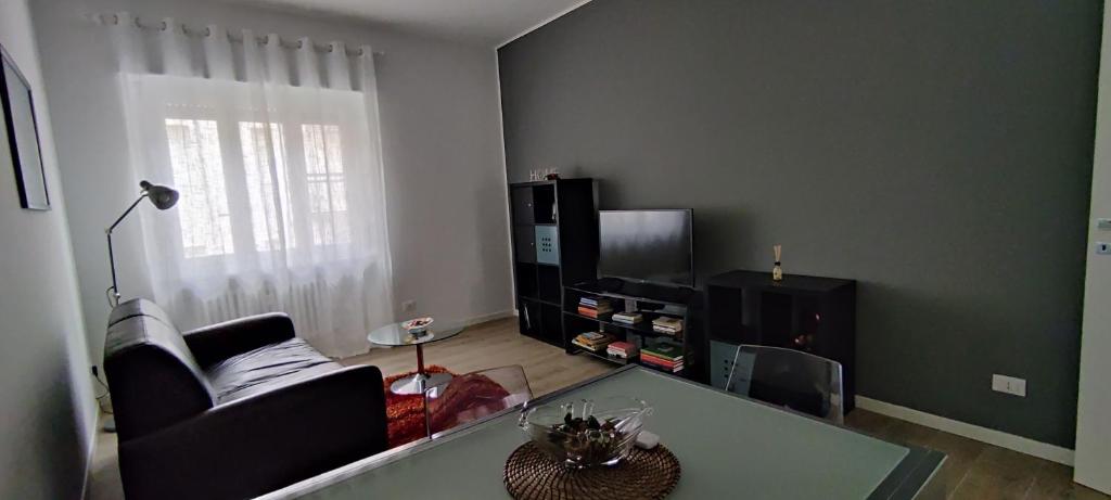 Posezení v ubytování INTERNO NOVE - appartamento a Corsico