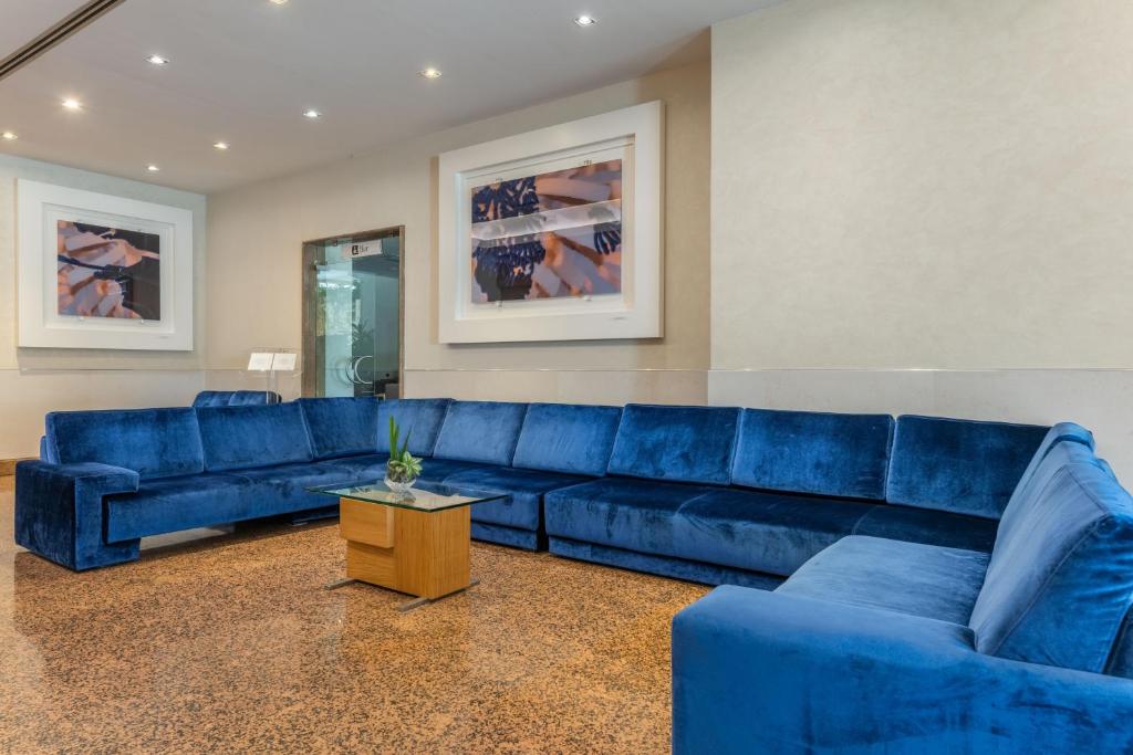 Część wypoczynkowa w obiekcie Best Western Hotel President - Colosseo