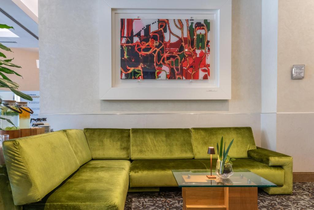 Część wypoczynkowa w obiekcie Best Western Hotel President - Colosseo