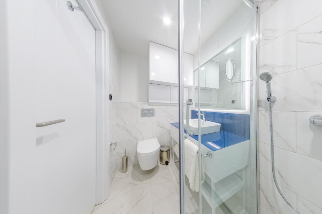 Koupelna v ubytování Orbi City Hotel Official D Block