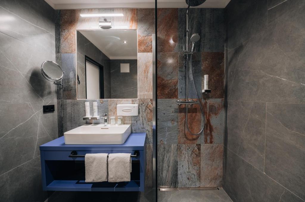 Koupelna v ubytování Landhotel Prielbauer