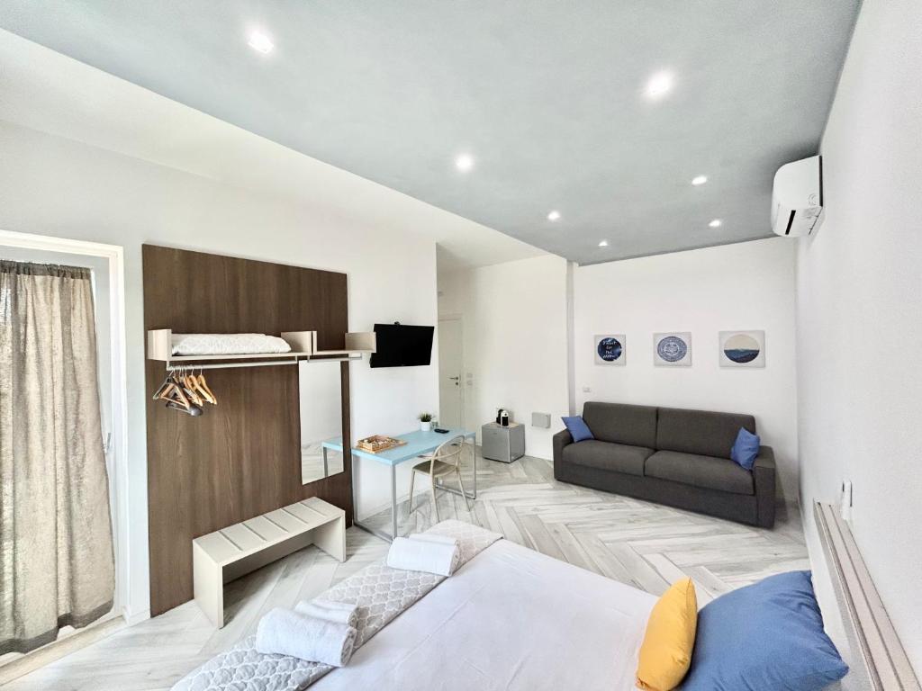 A seating area at Luisella