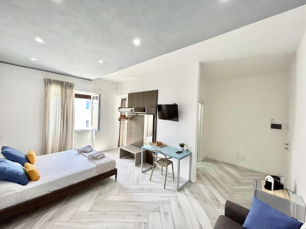 A bed or beds in a room at Luisella