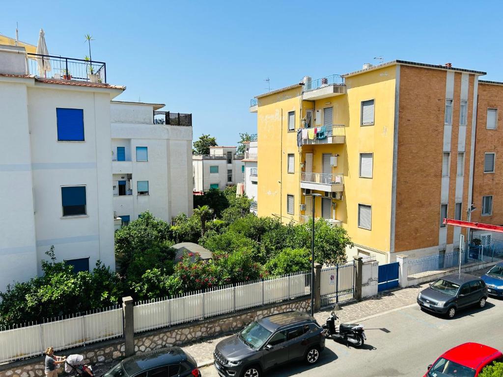 The building in which a panziókat is located