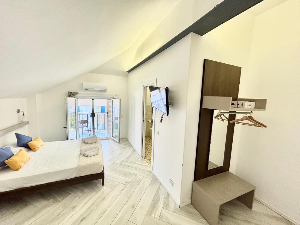 A bed or beds in a room at Luisella