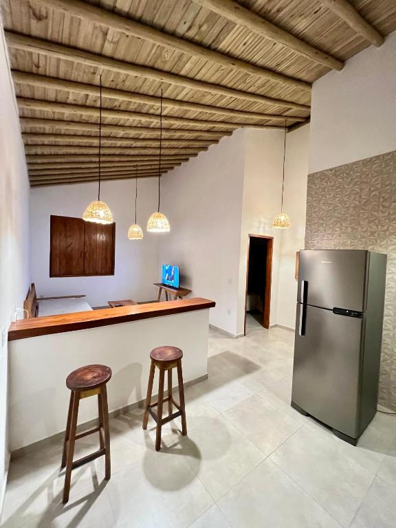 Kuchyň nebo kuchyňský kout v ubytování Villa Sagui Trancoso