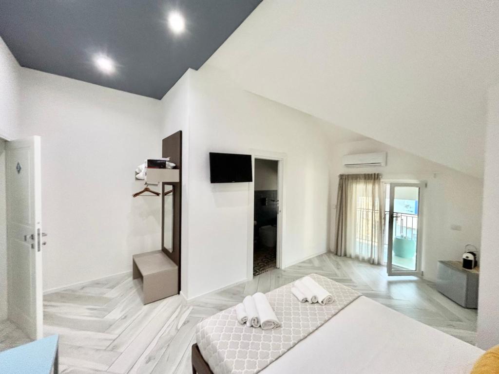 A bed or beds in a room at Luisella