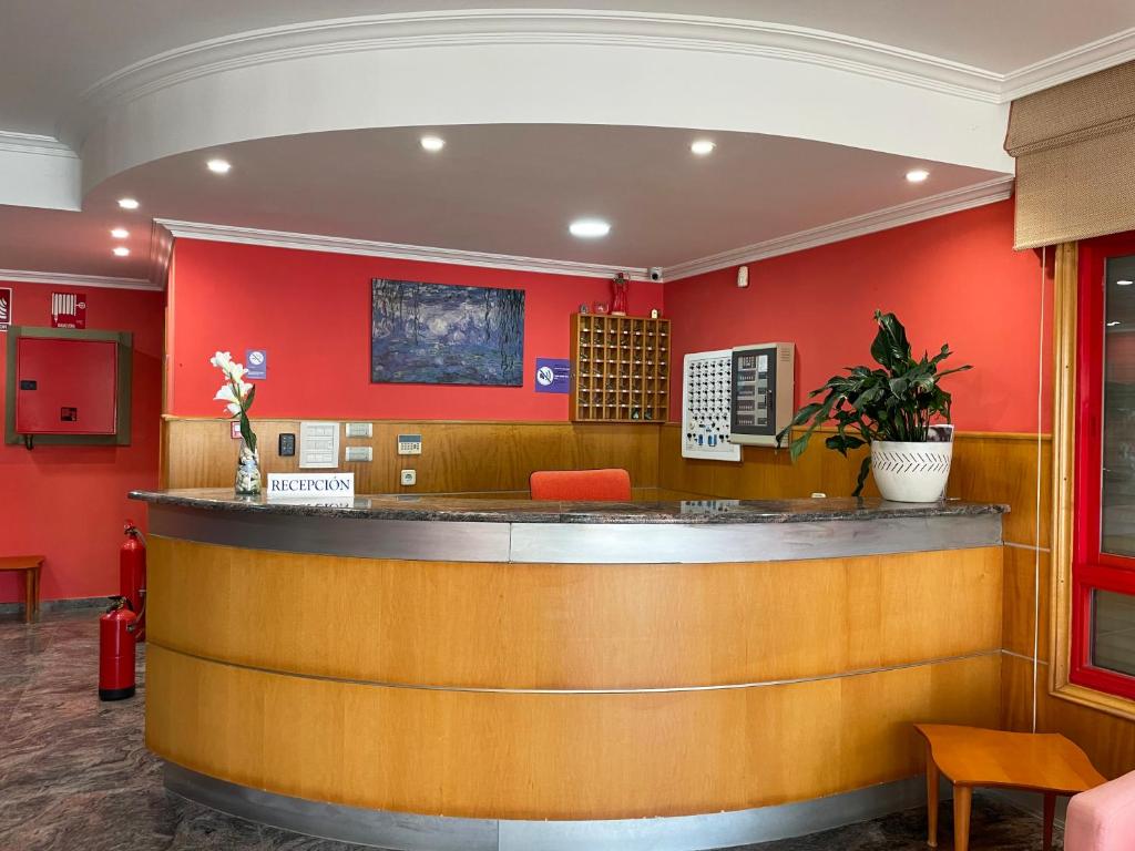 Lobby alebo recepcia v ubytovaní Hotel Acquamaris 3000