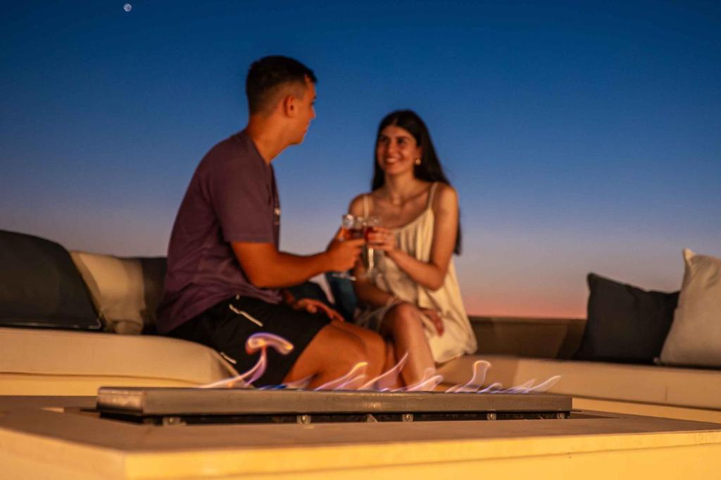 Goście zatrzymujący się w obiekcie Cielo e Mare Villas I "Free" heated pools & seaview